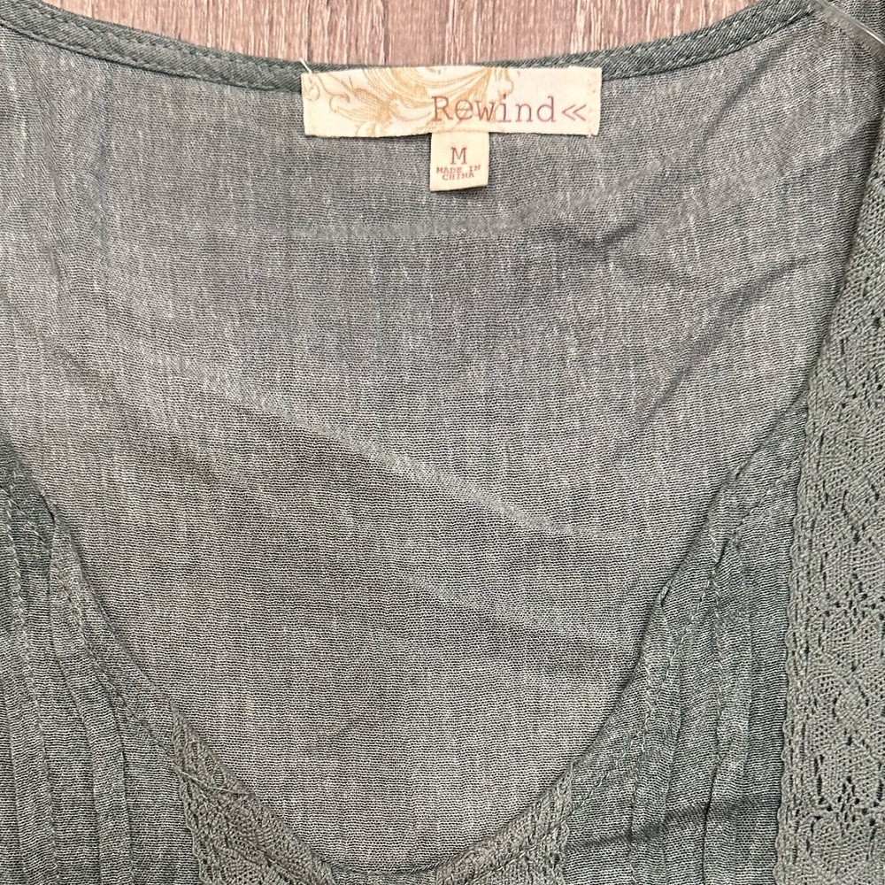 Boho Longsleeve NWT! Rewind Size:Medium - Picture 11 of 15